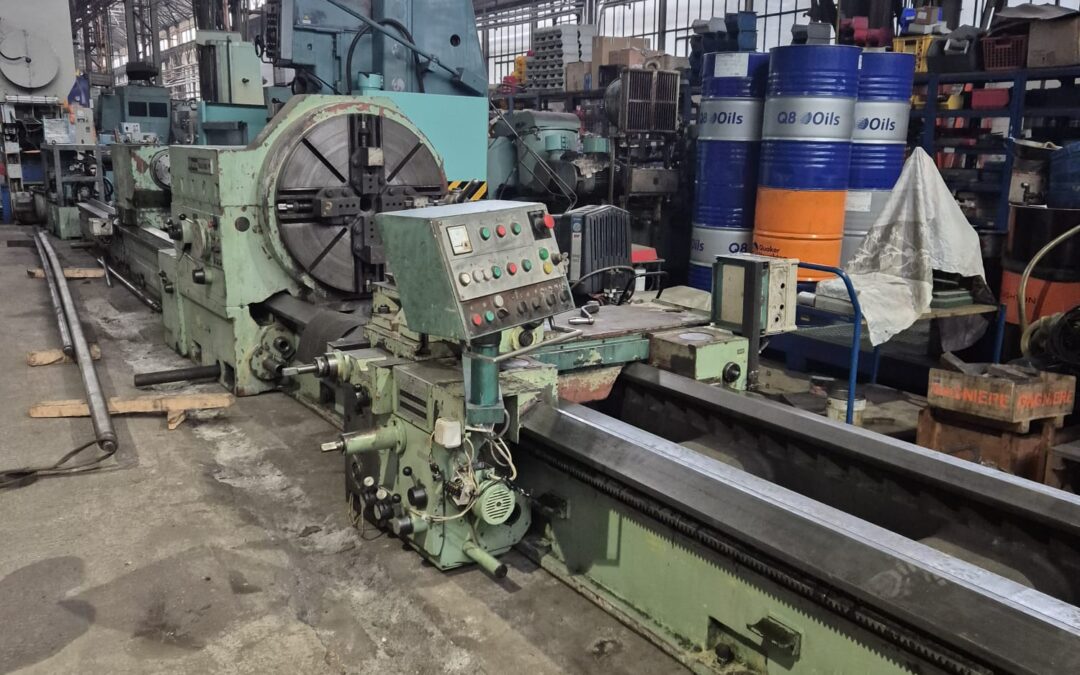 #06363 Horizontal Lathe SKODA SUA100P/9000 – video available ▶️