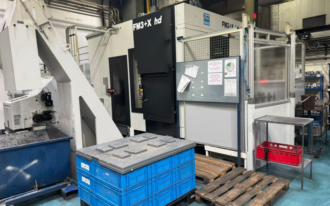 #06414 5-axis machining center ELHA-MASCHINENBAU FM 3+X hd hybrid