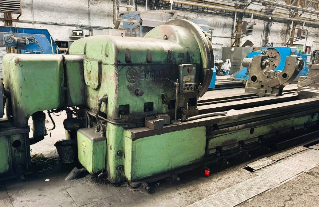 #06421 Heavy duty lathe SKODA SUA125/5000