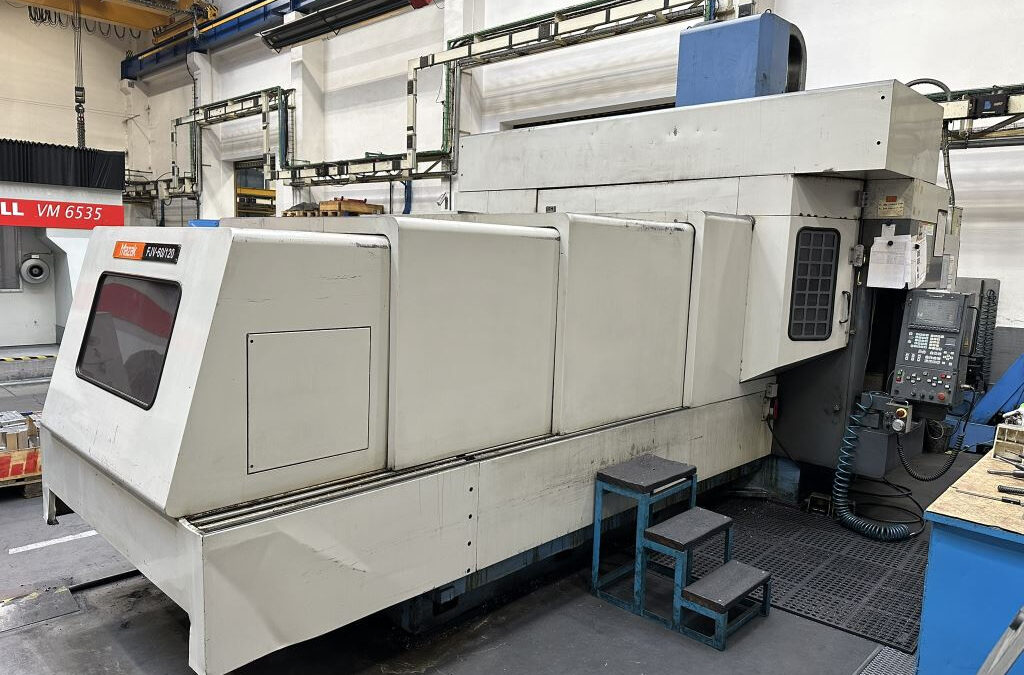 #06319 Vertical machining center MAZAK FJV60/120, yop 2001, Mazatrol 640 M-PC