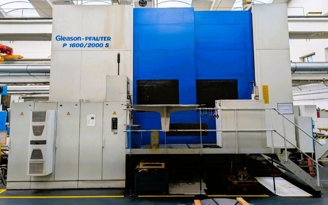 #06436 Gear Shaping Machine Gleason-PFAUTER CNC P 1600/2000 S – SIEMENS CNC control system SINUMERIK 840D with 5 axes and 1 Spindle – video available ▶️
