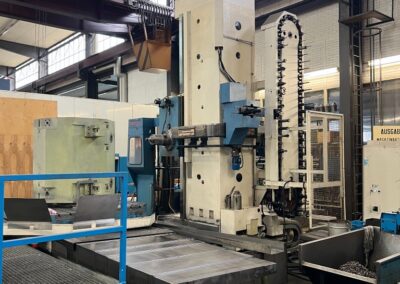 #06466 Horizontal boring machine TOS WHQ13CNC – 2001 HEIDENHAIN TNC426M, (X): 3500 mm (Y): 2500 mm (Z): 1250 mm (W): 800 mm – video available ▶️