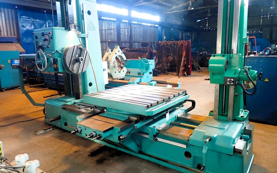#06454 Horizontal Boring Machine TOS H100A – general retrofit in 2013