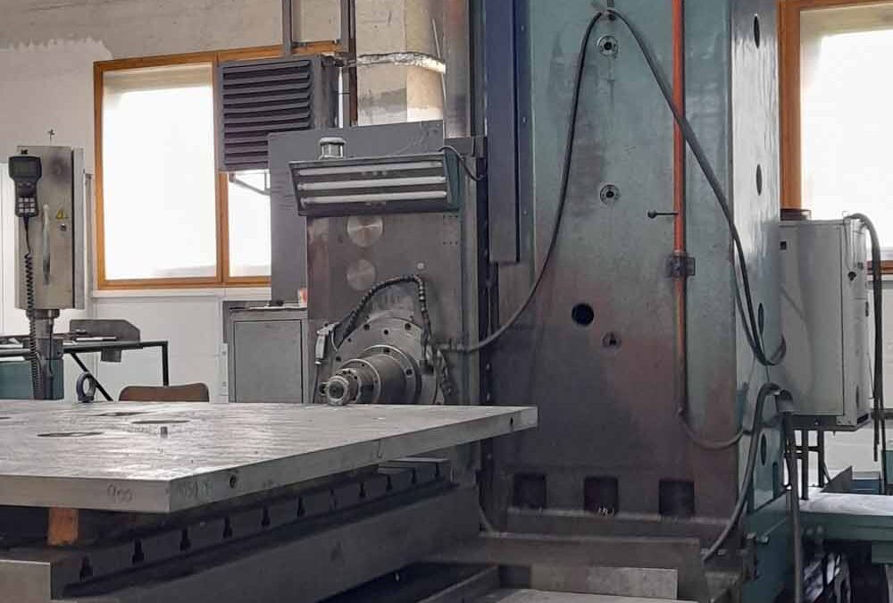 #06457 Horizontal boring machine WHN13CNC 872 – general retrofit and modernization in 2014
