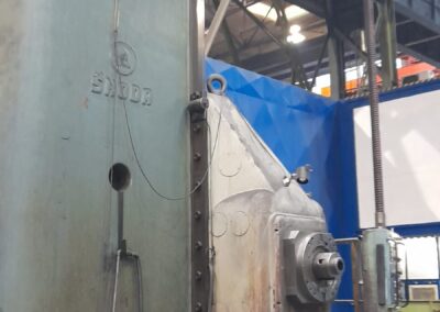 #06458 Horizontal boring machine SKODA WD200 – y: 3150, x: 10000 mm , incl. rotary table E20 and milling heads – video available ▶️