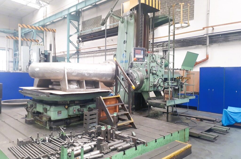 #06461 Horizontal boring machine SKODA HVF160D, incl. face plate