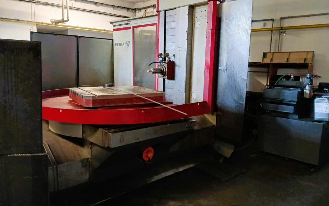 #06488 Horizontal Boring and Milling Machine FERMAT WFC 10 CNC Year 2020 – 1100 working hours only