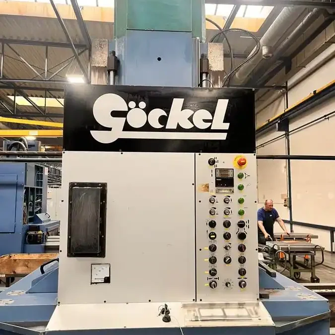 #06510 Göckel G 100PL Knife / Blade Grinding& Sharpening Machine (refurbished in 2019)